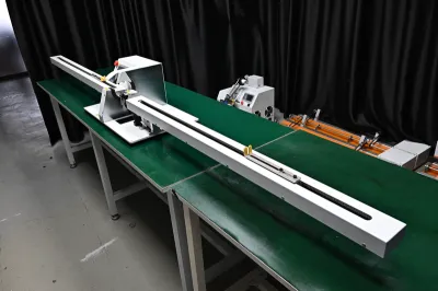 Машина для намотки ленты + Двухсторонняя волочильная машина JW-303KL-1m Thumb