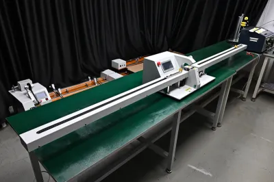 Машина для намотки ленты + Двухсторонняя волочильная машина JW-303KL-1m