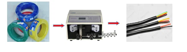 автоматическая машина для резки и снятия проволоки и автоматическая машина подачи проволоки