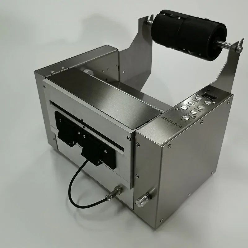 Электрический промышленный диспенсер для резака ленты 200 мм ZCUT-200, промышленный резак для ленты, диспенсер для ленты ZCUT-200, резак для электрической ленты 