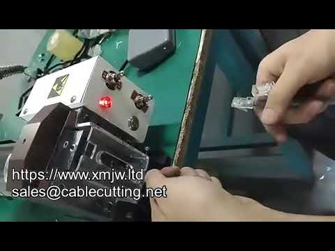 Мини-автоматический обжимной станок RJ45 для Cat6/Cat5 — 8-контактный металлический разъем