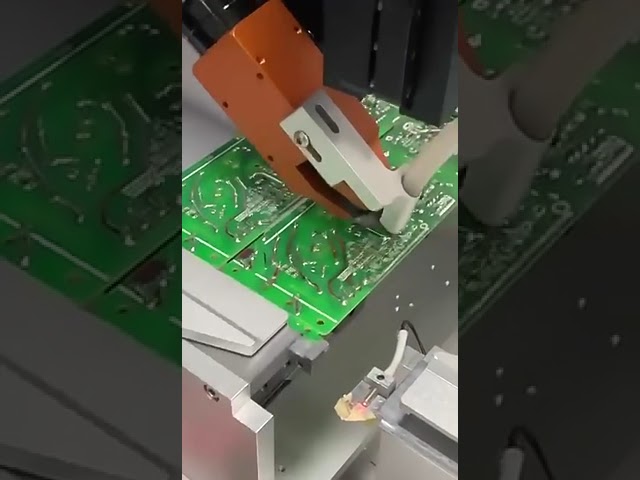 Автоматический станок для точной обрезки печатных плат (PCB) | Высокая точность и производительность