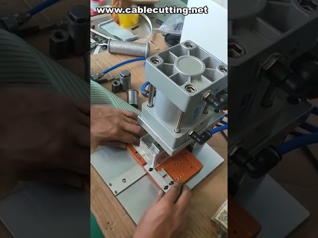 Обжим ленточного кабеля: станок для плоского шлейфа и пресс-машина