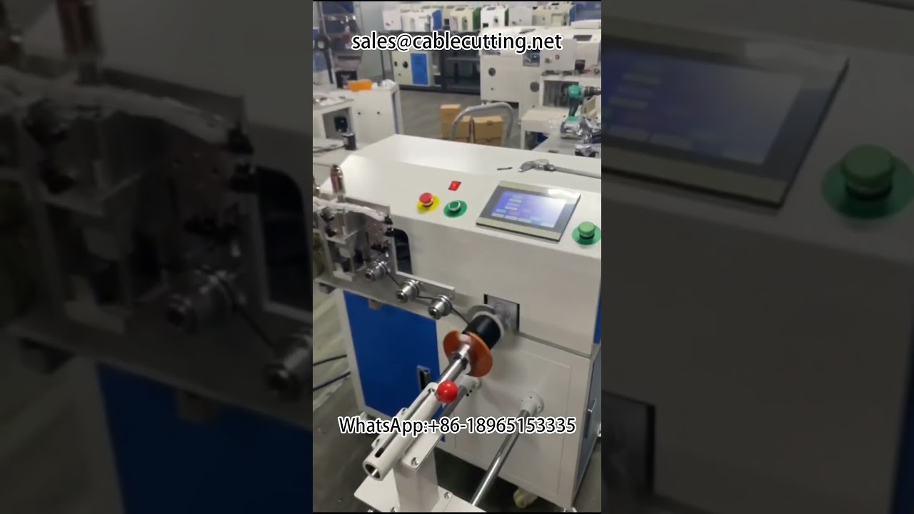 Автоматическая машина для смотки и связки проводов и кабелей | #WireCoiling #CableBinding