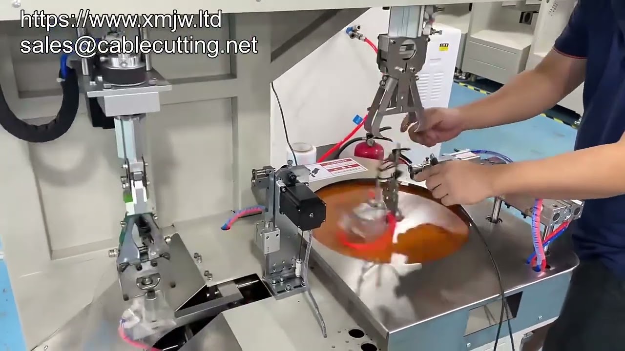 Автоматическая машина для упаковки и обвязки кабелей USB, HDMI, Cat 6
