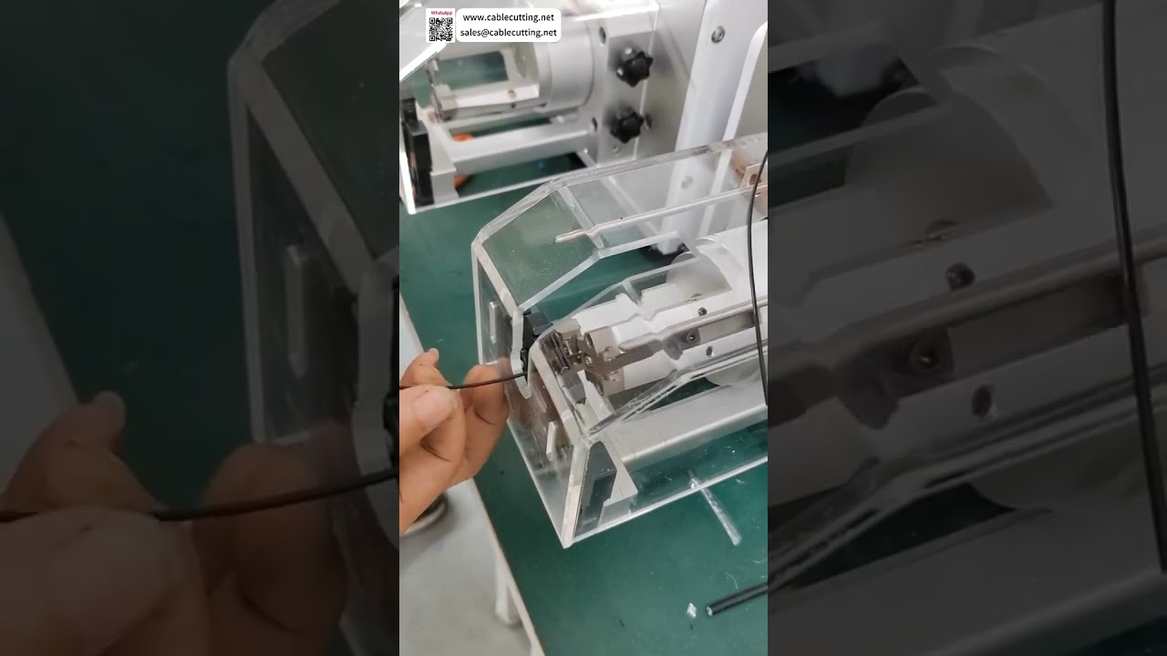 Стриппер для коаксиального тефлонового кабеля: ротационный нож без повреждения центральной жилы