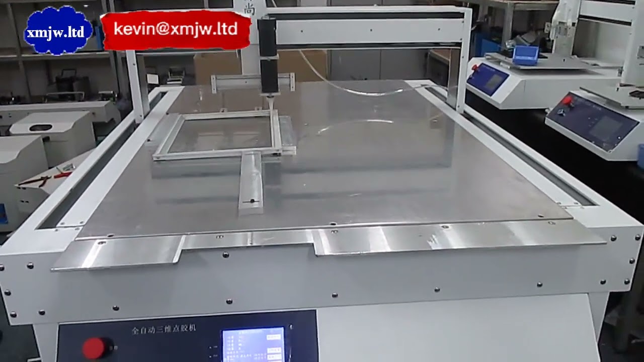 Автоматический станок для нанесения клея CNC | Робот-дозатор клея для точного дозирования