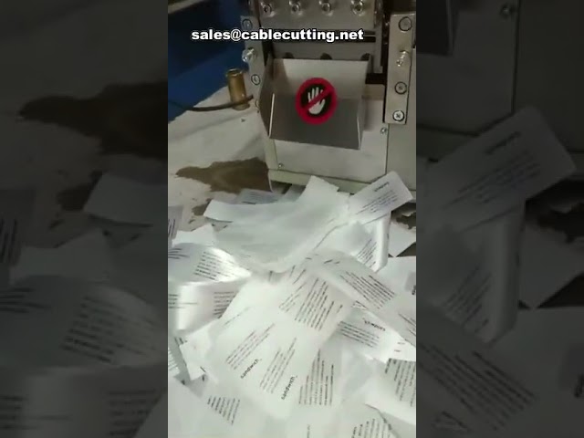 Машина для резки и оплавления краев тканых этикеток – высокая точность и надежность