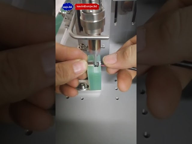 Полуавтоматический станок для пайки USB-кабелей быстрой зарядки | Настольный паяльный аппарат для зарядных шнуров