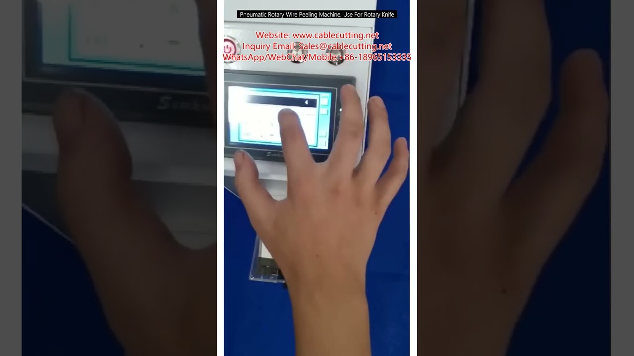 Пневматическая ротационная машина для зачистки проводов: точный дисковый нож