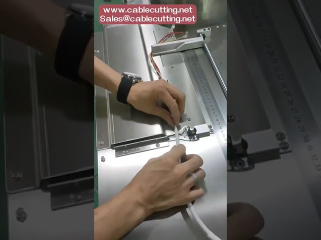 Автоматический станок для нейлоновых стяжек: сборка жгутов проводов