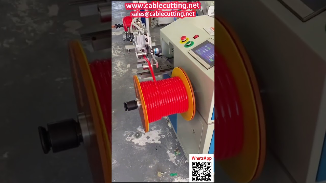 Прецизионная намотка на катушки пневмотрубка, шланг и т д