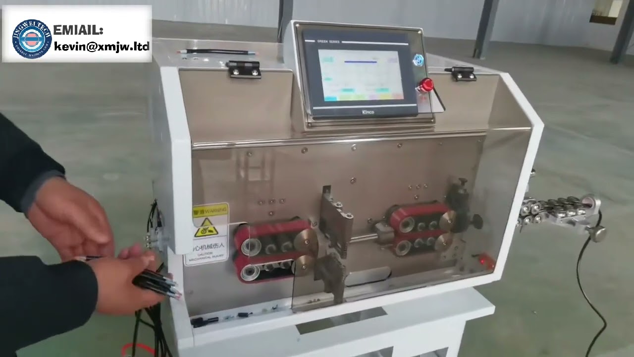 Станок SW Max150: полностью автоматическая двусторонняя зачистка силовых кабелей для новой энергетики