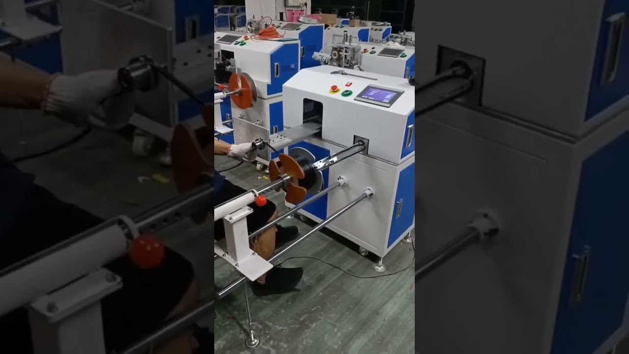 Custom Automated Wire Winding Machine #factory #machine