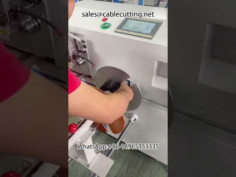 Автоматическая машина для счёта метров и намотки провода: резка, обвязка и упаковка