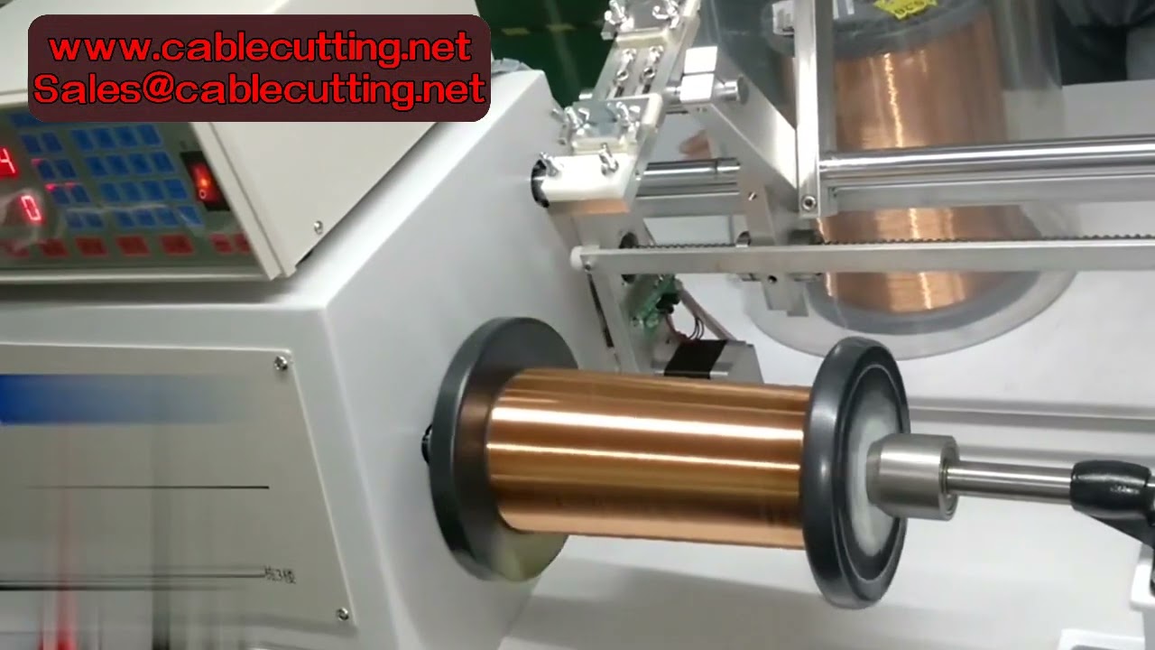 Станок для намотки катушек CNC-813 750Вт: автоматическая намотка провода 0,1–2,5 мм для кабелей новой энергетики