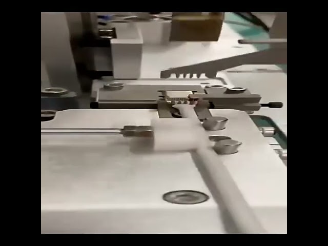 Полуавтоматическая паяльная машина с зачисткой проводов для USB-кабелей данных ???? #завод #оборудование