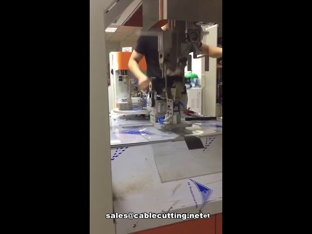 Big cable winding and bundling machine, power cable s