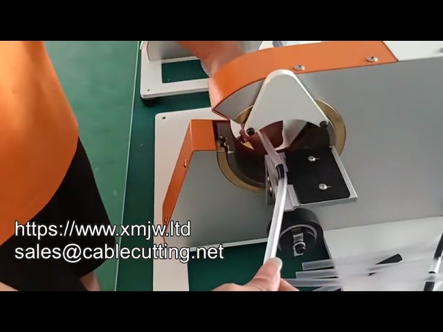 Полуавтоматическая машина для обмотки кабельных жгутов лентой | Заводское оборудование