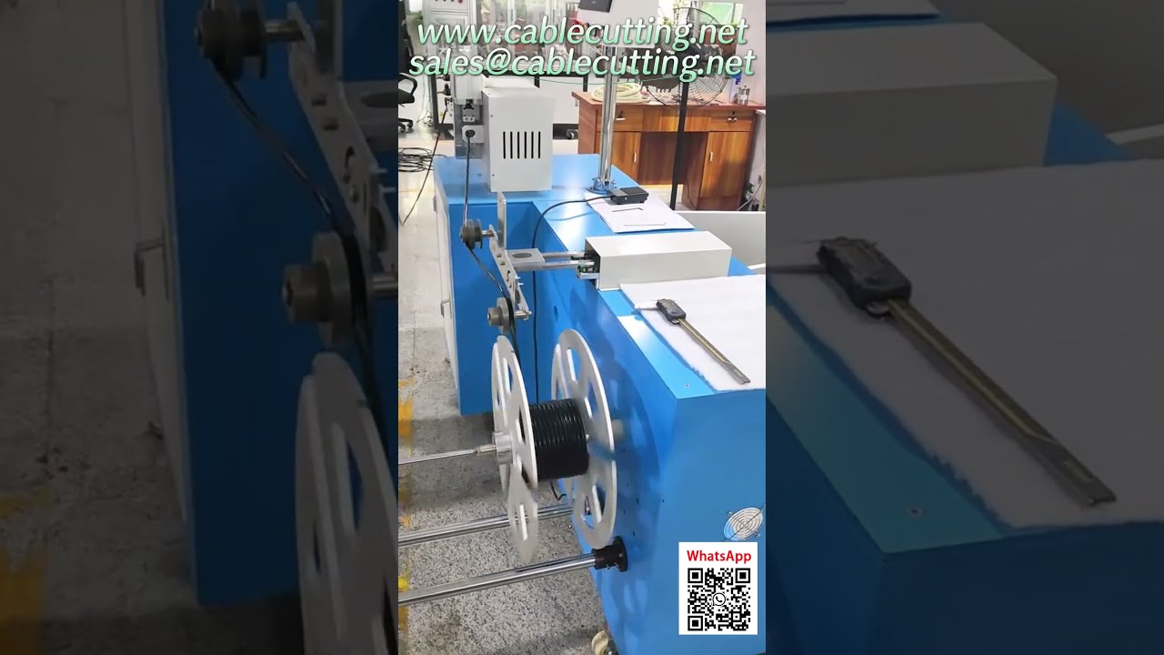 Высокомощный намоточно-измерительный станок с укладкой для силовых кабелей