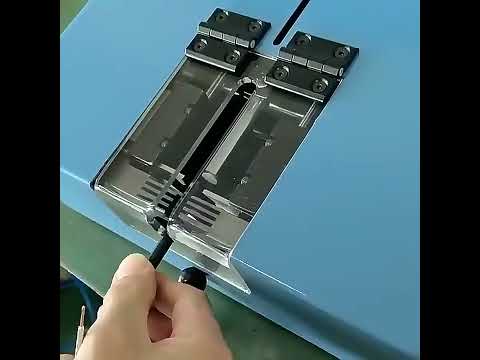 Пневматический станок для зачистки и резки кабеля 0,5–10 мм² | Высокоточный настольный стриппер