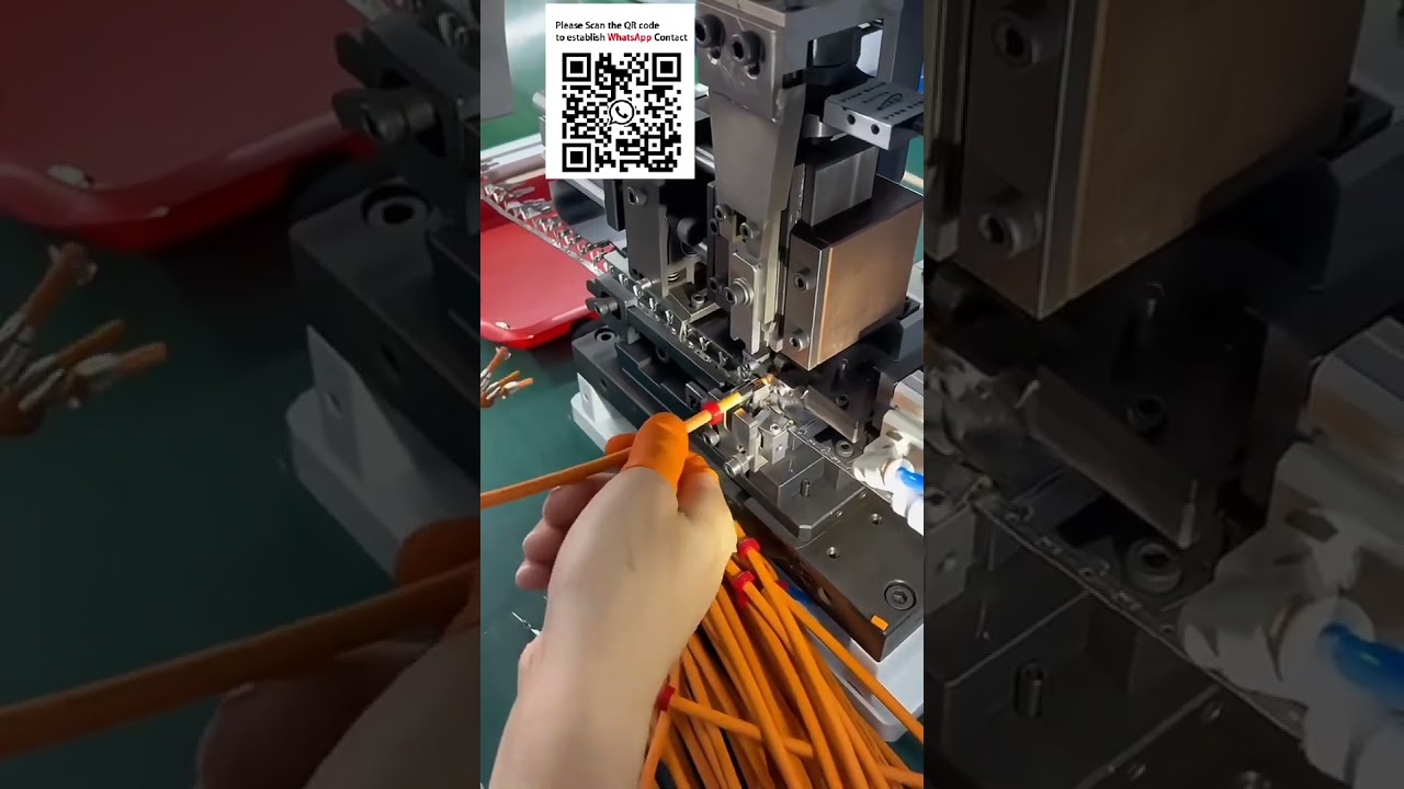 Станок для зачистки и обжима проводов EV-жгутов #ОбжимКлемм