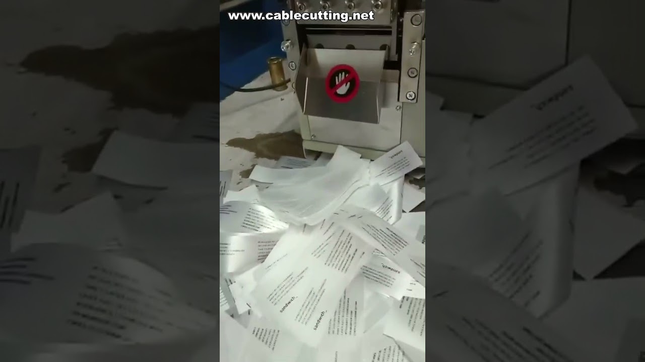 Современное оборудование для резки и оплавления краев тканых этикеток, строп и эластичных лент