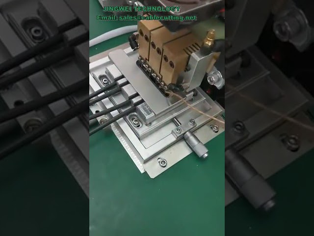 Двусторонняя паяльная машина для прецизионной сварки наконечников кабелей данных | Автоматическая пайка проводов