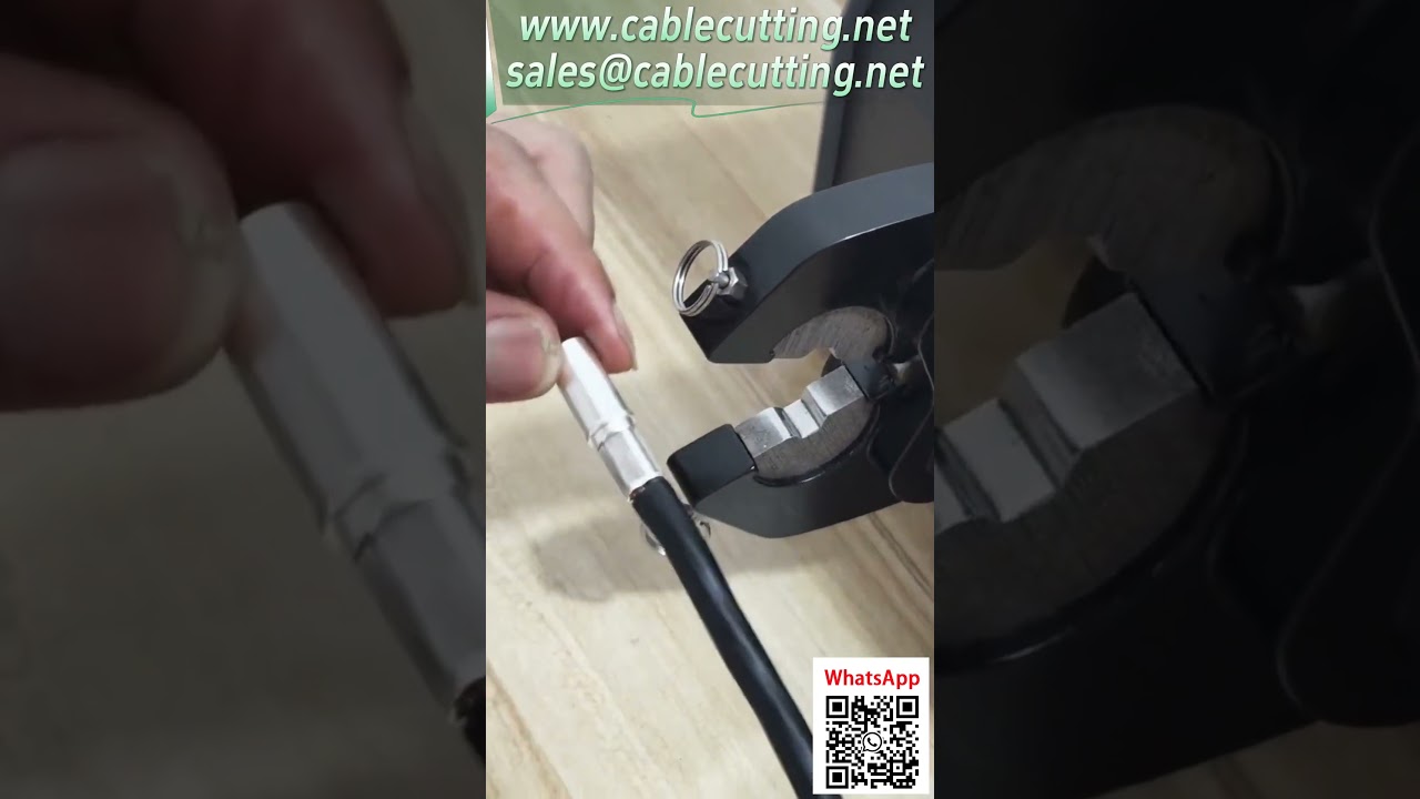 【Пневматический обжимной пресс 120L】Открытый обжим шестигранных клемм для новой энергетики – медные наконечники, тип B #промышленный_инструмент