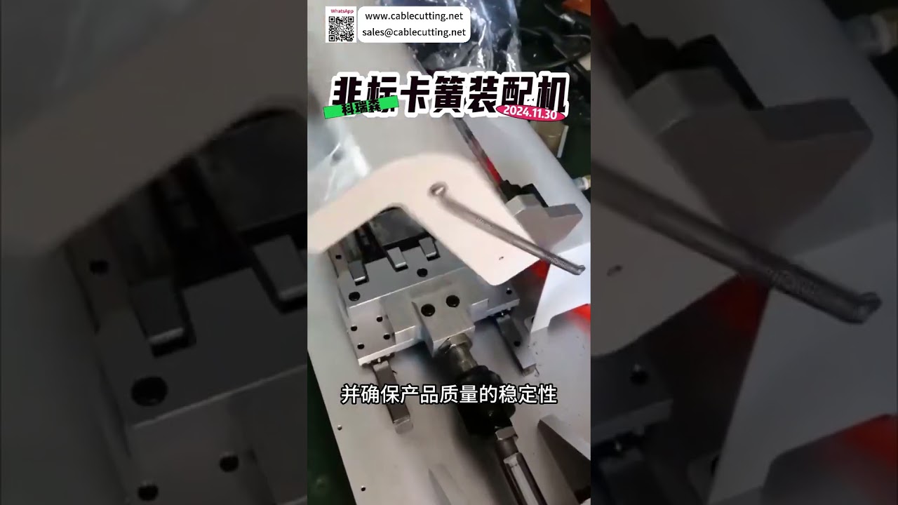 Высокоточный автоматический станок для сборки стопорных колец (нестандартный) | Прецизионная автоматизация производства