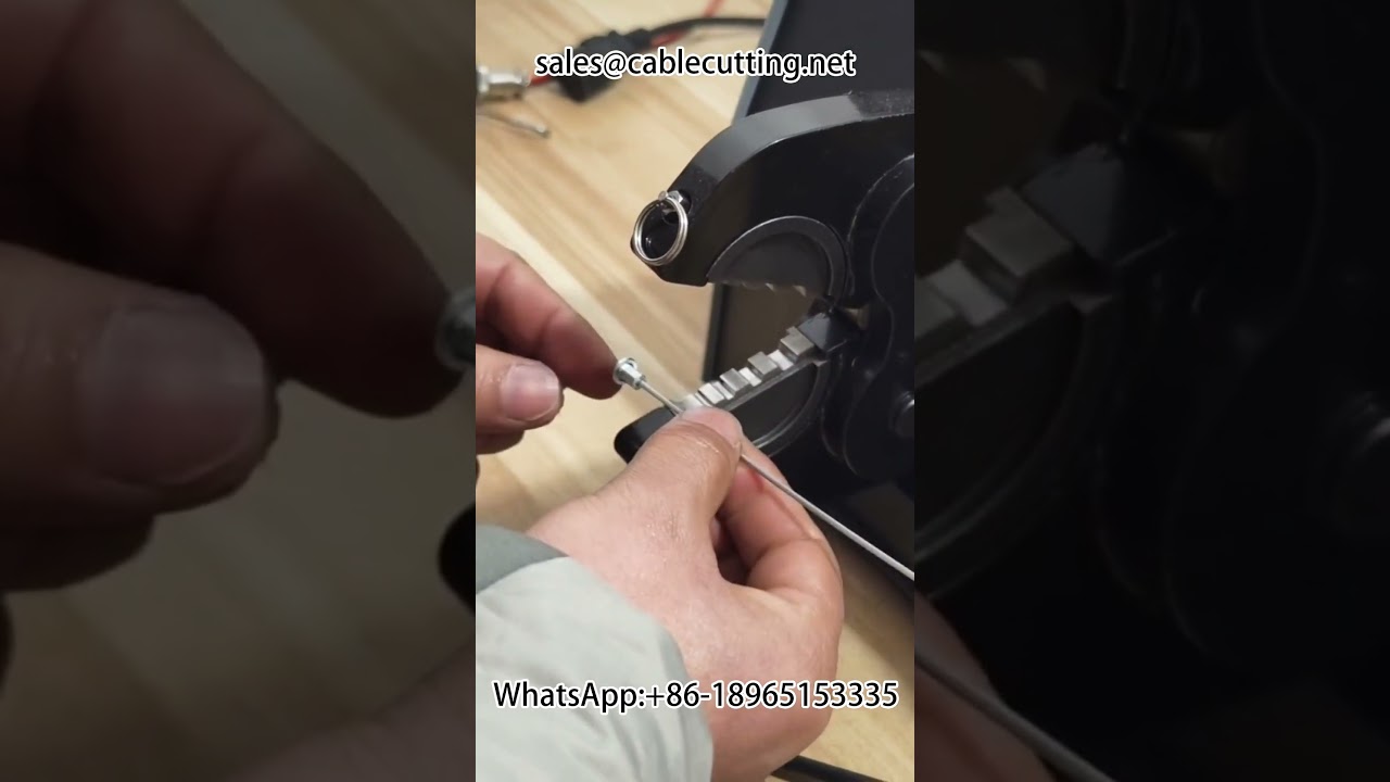 Пневматический обжимной станок для клемм #ПромышленнаяАвтоматизация #Инструменты