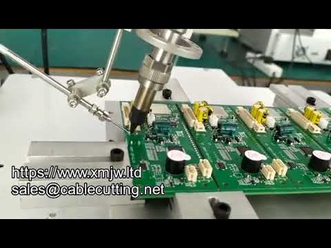 Многоосевой настольный робот для пайки PCB и проводов | Автоматическая паяльная машина