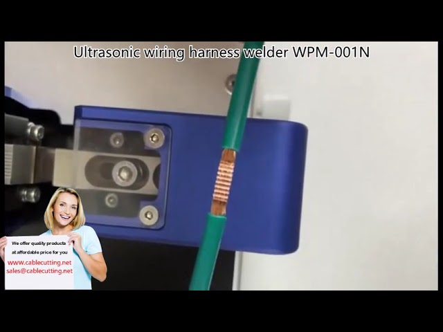 Ультразвуковой сварочный аппарат для жгутов проводов WPM-001N | Автоматизация сборки