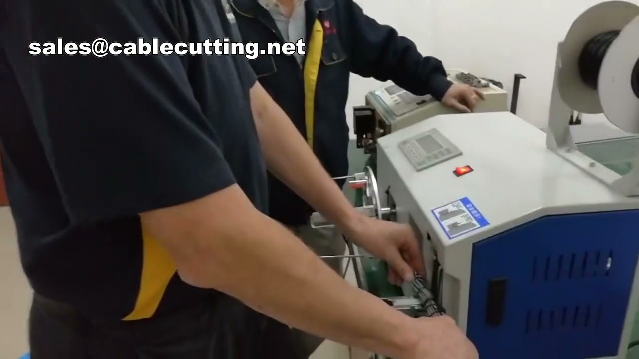 Автоматическая машина для намотки и закручивания нейлоновых кабельных стяжек | Оборудование для упаковки