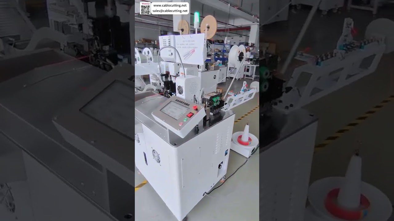 Автоматическая обжимка жгутов электродов PTC для модуля отопления и кондиционирования электромобиля