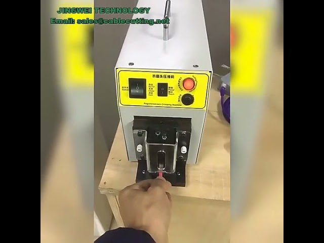 Автоматический обжимной станок для RJ45 | Для CAT5/CAT6 UTP кабеля