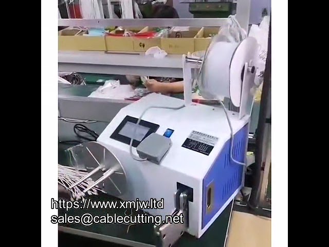 Автоматический станок для намотки катушек проволоки с обвязкой и связыванием