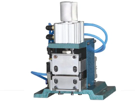 Вертикальный станок для зачистки проводов WPM-3F - Машина для зачистки и скрутки многожильных проводов