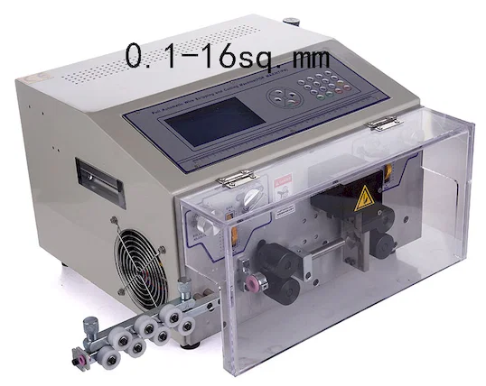 Мощный станок для резки и зачистки проводов WPM-MAX 16mm2 - Автоматическая машина для зачистки проводов